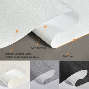 Tùy chỉnh kích thước có sẵn Con lăn mù nội thất rèm cửa sổ, màn rèm cuốn Hướng dẫn sử dụng cơ giới con lăn màn trập rèm - Product Image 4