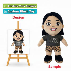 Fabricante de Peluches Personalizados OEM/ODM, Mini Peluches de Gato Vudú, Conejo, Animales de Peluche en Caja, Ada Lalens What, Muñeca Humana de Peluche Personalizada - Product Image 5