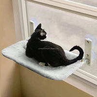 Usine Pet Chat Fenêtre Perchoir pour Intérieur Dormir Chat Hamac Fenêtre Pliable Amovible Housse De Coussin Chat Fenêtre Lit Pet Hamac