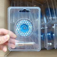 Disque de meulage diamanté fritté bleu 45 mm à livraison rapide avec tige pour le meulage humide de la pierre, du granit et des carreaux