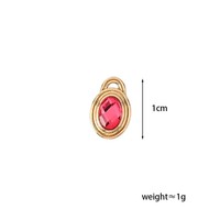 12 Breloques Pendentifs Pierres de Naissance DIY, Accessoires de Bijoux à Assembler, Design de Luxe pour la Création de Pendentifs