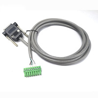 Câble d'alimentation personnalisé pour moteur, faisceau de câbles de charge sur mesure, assemblage de câbles 2464 22AWG 3.81-8P vers DB15