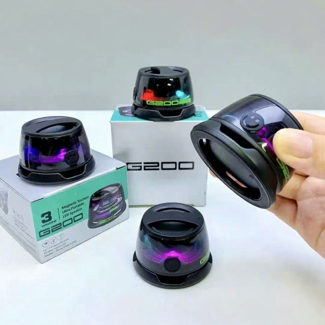 Phone Stand Portable Wireless bluetooth Speaker with Lights Mini Small Plastic Speakers bluetooth for Home Outdoor
