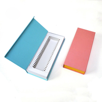 Boîte d'emballage personnalisée pour cils, vision 3d, 1 pièce, conteneur vide, étui de livre