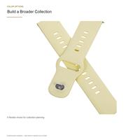 Correa de Reloj de Silicona Universal Personalizada OEM ODM de 20/22 mm con Hebilla Ovalada, Correa de Repuesto para Reloj Inteligente