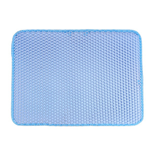 <b>Drop</b> shipping available for large-sized double-layer EVA cat litter mats, cat supplies, anti-traffic litter <b>box</b> mats, and - Product Image 1