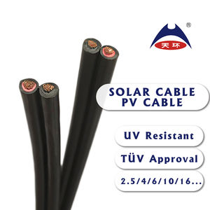 Câble solaire, câble PV, fil pour panneau solaire, câble solaire flexible à double isolation, certifié TUV - Product Image 3