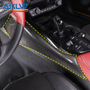 Para Toyota GR Supra A90, accesorios interiores de fibra de carbono Real, consola central de coche, rodilleras laterales <span class=keywords><strong>del</strong></span> <span class=keywords><strong>conductor</strong></span>, cubierta de Panel decorativo - Product Image 6