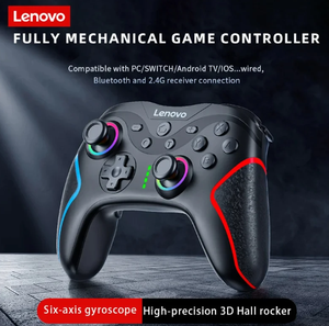 For Lenovo S01 Wireless Game <b>Controller</b> 2 Programmable Back Buttons Triple Mode for PC Switch <b>phone</b> long-time comfortable gaming - Product Image 4