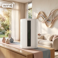 Router WiFi de Malla AX3000 Gigabit OpenWrt de Doble Banda WiFi 6 con CPU MT7981 a 1.3GHz y 3 Puertos LAN para Uso Doméstico