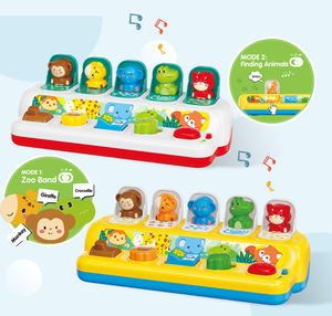 Ensemble de puzzles animaux interactifs à faire apparaître, cinq clés pour le trouver, avec <span class=keywords><strong>musique</strong></span> et lumières, jouet d'apprentissage précoce pour nourrissons et tout-petits - Product Image 5