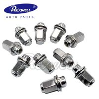 Écrous de roue en acier chromé de style usine M12 X1.5 à siège magnétique/plat pour Toyota/Lexus/Scion 90942-01058
