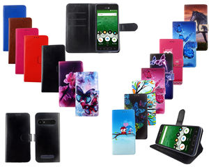 Funda de cuero PU con tapa para teléfono móvil, carcasa de lujo con diseño a la moda para iPhone/Samsung/Huawei/Xiaomi - Product Image 1