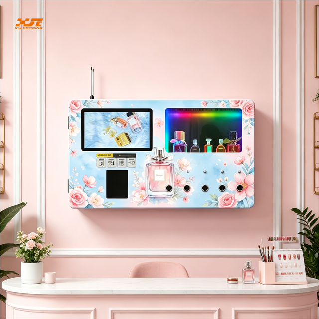 XY Hot Selling Smart Self Automatic Perfume Dispenser Small Vending Machine Desktop Wall Mounted Perfume Spray Vending Machine