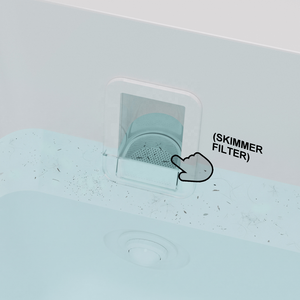 US Acrylic Freestanding All-in Cold Plunge Tub with Skimmer Smart WiFi Control Ice Bathtub with Integrated Chiller Ozone - Product Image 2