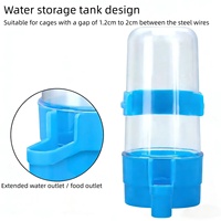 Bouteille d'eau automatique pour oiseaux, abreuvoir en plastique pour pigeons, pour cages à oiseaux, prix d'usine, fabriqué en PP, fournitures pour animaux de compagnie