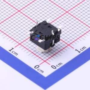 K6-6150S04 Tactile Switch SMD Switch ( Operating Force: 1.6N )( Mounting Type: Vertical Mount )( Switch Length: 7.2mm ) - Product Image 2