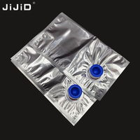 Sac BIB de qualité alimentaire sans BPA, haute barrière, en aluminium, aseptique, en boîte, de 1L à 220L, pour jus, vin et produits laitiers