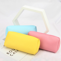 Sac de rangement cosmétique de voyage en cuir PU résistant à l'eau, motif bonbons personnalisable, fermeture éclair tendance, pour ordinateur portable, maquillage, cadeau pour enfant