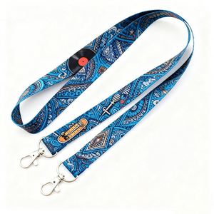 Custom Print <b>Keychain</b> Neck Personalized Lanyards Breakaway Sublimation Nylon Polyester Lanyards With Logo Gift Lanyard - Product Image 2