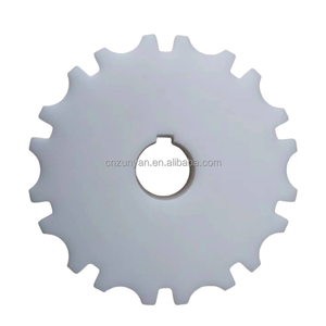 Customized CNC Machining Milling Turning Parts Fabrication Service Nylon UHMW-PE Parts Plastic Gear