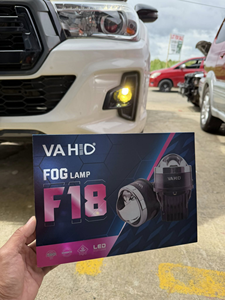 Feux antibrouillard LED VAHID, feux antibrouillard à double faisceau F18, lentille de feux antibrouillard <span class=keywords><strong>bi</strong></span>-LED universelle, étanche IP68, pour Toyota / Honda / Ford / BMW - Product Image 2
