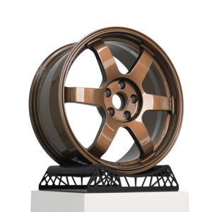 Jantes forgées de style TE37 17/18/19/20 pouces, jantes de voiture légères pour Honda <span class=keywords><strong>Civic</strong></span> Type R / Subaru WRX STI / BMW E90 E92 G80 - Product Image 3