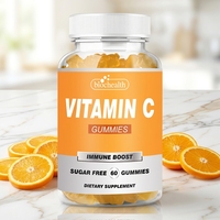 Gummies de Collagène, Vitamine C et Zinc Haute Concentration Formule Biocaro pour la Maintenance Générale de la Santé