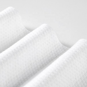 Weißer Vliesstoff Punkt prägung Viskose Pet Blended Spunlace Vlies/Vliesstoff Rollen 70gsm 75gsm 80gsm - Product Image 4