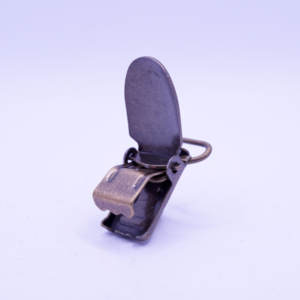 High Performance Stainless Steel Electroplated ABS DIY Hardware Heavy-Duty <b>Suspender</b> Clips 34x19mm Taiwan - Product Image 4