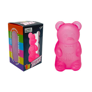 Juguetes Antiestrés de Ositos de Goma TPR - Ositos Suaves para Apretar con Textura de Ascenso Lento, Squishy para Aliviar el Estrés para Niños, Regalo Promocional al por Mayor - Product Image 4