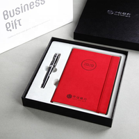 Ordinateur portable, taille A5, avec Logo personnalisé, bande élastique, tapis avec jeu de stylos, meilleure vente