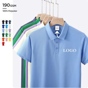 Wholesale Polo Custom Embroidered Design logo Sport Luxury Plain Golf Men 100% Cotton Black Polo Shirt With Embroidery Logo