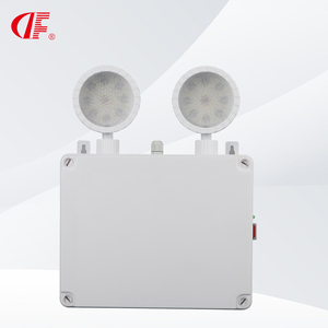 مصباح طوارئ <span class=keywords><strong>LED</strong></span> قابل لإعادة الشحن AUEXLED-M بجهد 220 فولت، إضاءة مزدوجة بلاستيكية مع اختبار ذاتي وعلامة خروج، يعمل لمدة <span class=keywords><strong>3</strong></span> ساعات - Product Image 2