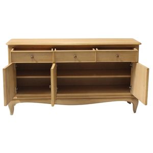 Vente en gros Anastasia Buffet élégant en bois naturel fini vitrine de stockage organisé avec fonctionnalité élégante - Product Image 2