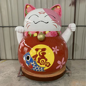 Statue de poupée Matryoshka en résine de fibre de verre personnalisée pour l'extérieur, FRP pour la maison, le bureau et les vitrines de magasins - Product Image 3