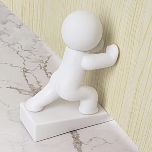Qianrui Door Stopper 3D Model Anti-Slip Base For Home Decor Door Protection - Product Image 2