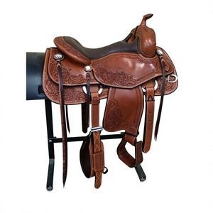 Selle de course anglaise de haute qualité et très confortable BS International NA88 avec arbre en bois et cuir, fabriquée sur mesure en Inde - Product Image 3