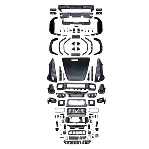 High Quality W463 Old to New W465 G63 Look Full Set Body Kit Front/Rear Bumpers Taillight Upgrade Screw-On for <strong>G</strong> Class - Product Image 1