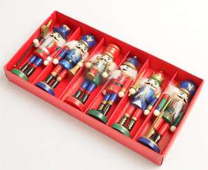 Árbol De Navidad Decoración Cascanueces Juguetes Artesanías De Madera Árbol Adornos Cascanueces Soldado Cascanueces Muñecas Regalos Navidad De Madera Cascanueces - Product Image 6