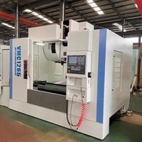 Centre d'usinage vertical HMJC VMC1265, machine de découpe CNC haute vitesse pour fils, commande GSK, broche BT40 8000 tr/min, usage intensif