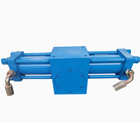 Actionneur de vérin hydraulique à double effet, haute pression, chromé dur, bidirectionnel, résistant aux hautes températures, diamètre extérieur 80 mm