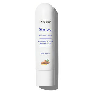 Champú sin fragancia Hidratante y limpieza del cuero cabelludo para cabello rizado, ondulado o rizado - Product Image 1