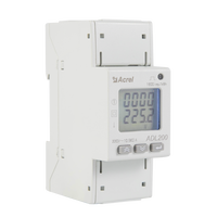 Acrel ADL200 Sistema Solar de techo para el hogar Medición bidireccional 100A Conexión directa Medidor MID de 1 fase