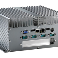 Mini PC industriel sans ventilateur Intel I5-3340M, ordinateur embarqué 2LAN 6COM, large plage de température, CE RoHS IPC pour l'automatisation à l'extrémité