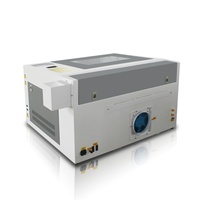 Machine de découpe et gravure laser CO2 automatique de précision à cadre rigide Craft Shop Starter Mini 4040 40W 50W pour bois, acrylique, caoutchouc