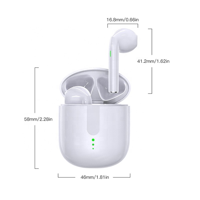 2025 Hot Sale Cheap Price In-Ear Stereo Mini Wireless Earbuds TWS for Earphones LED Indicator ANC Touch Control for iPhone