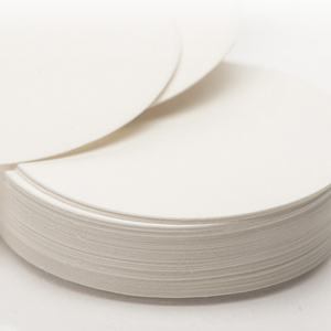 Papier filtre en cellulose d'abaca non blanchie de qualité recherche 20-25um papier filtre sans cendre de haute pureté pour la surveillance de l'air - Product Image 3