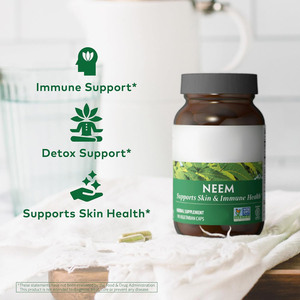 Capsules de <span class=keywords><strong>NEEM</strong></span> pour la santé de la peau, le soutien immunitaire, la purification du sang et la détoxification naturelle, Azadirachta Indica biologique - Product Image 3