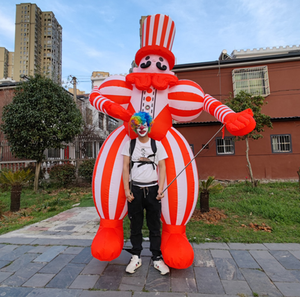Disfraz <span class=keywords><strong>de</strong></span> Mascota Inflable <span class=keywords><strong>de</strong></span> Payaso para Fiestas y Eventos, Gran Venta - Product Image 4